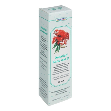 Купить Эвкабал Бальзам С 40 мл эмульсия для ингаляций и наружного применения