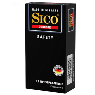 Купить Sico Safety 12 шт презервативы классические