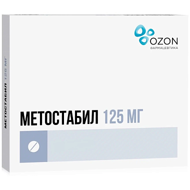 Купить Метостабил 125 мг 60 шт таблетки покрытые пленочной оболочкой