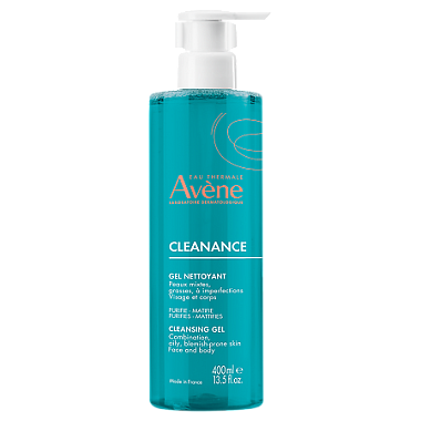 Купить Avene Cleanance 400 мл гель очищающий матирующий