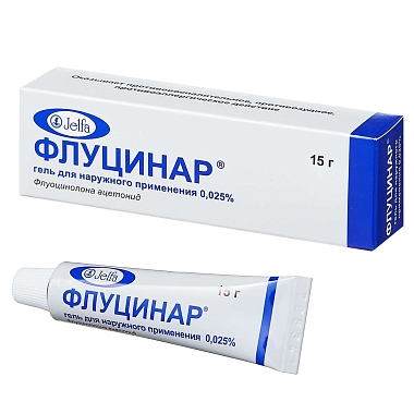 Купить Флуцинар 15 г гель для наружного применения