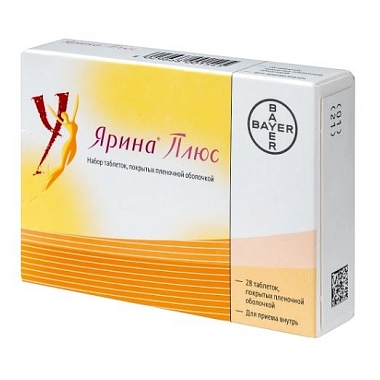 Купить Ярина Плюс 28 шт набор таблеток покрытых пленочной оболочкой