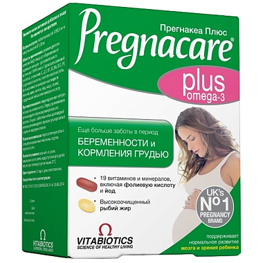 Купить Прегнакеа Плюс 28 шт таблетки + 28 шт капсулы