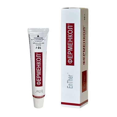 Купить Ферменкол 10 г гель косметический