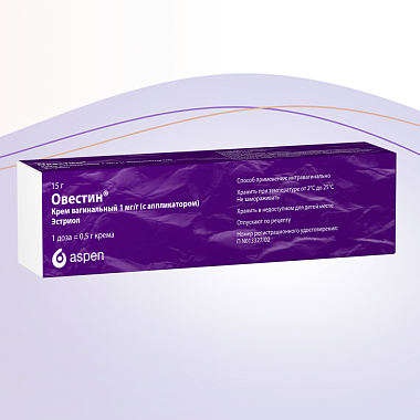 Купить Овестин 15 г крем вагинальный