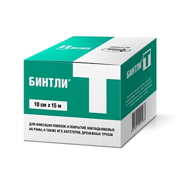 Купить Бинтли-Т 10 см х 15 м бинт липкий