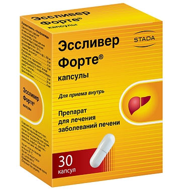 Купить Эссливер Форте 30 шт капсулы