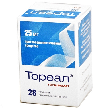 Купить Тореал 25 мг 28 шт таблетки покрытые оболочкой