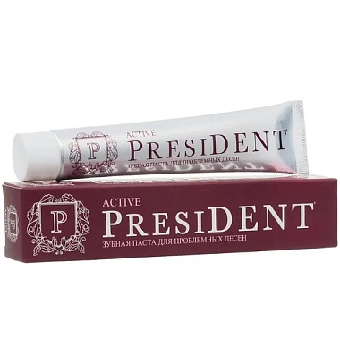 Купить PresiDent Active 50 мл паста зубная