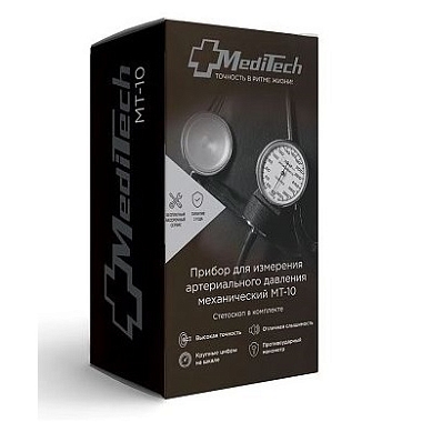 Купить Meditech MT-10 тонометр механический со стетоскопом