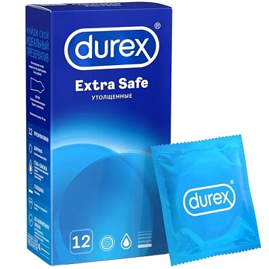 Купить Durex Extra Safe 12 шт презервативы утолщенные