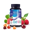 Купить LIVS Комплекс мультивитаминов для мужчин 50 шт мармеладные пастилки со вкусом фруктов и ягод