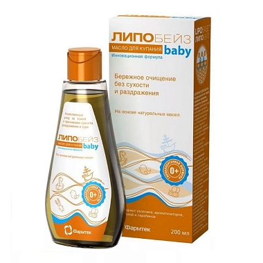 Купить Липобейз baby 200 мл масло для купания