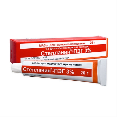 Купить Стелланин-Пэг 3% 20 г мазь для наружного применения мазь