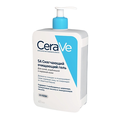 Купить CeraVe гель 473мл смягч очищ SA