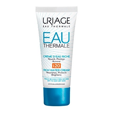 Купить Uriage Eau Thermale SPF 20 40 мл крем для лица увлажняющий обогащенный