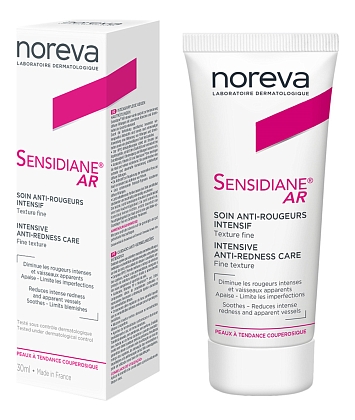 Купить Noreva Sensidiane AR+ 30 мл крем для лица для чувствительной кожи интенсивный