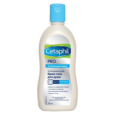 Купить Cetaphil PRO крем-гель для душа 295мл успокаив
