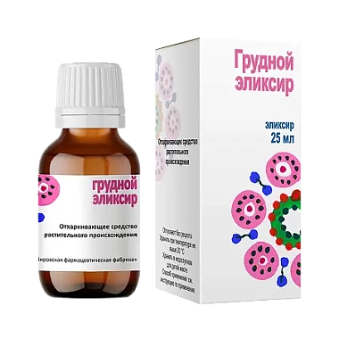 Купить Грудной эликсир 25 мл раствор для внутреннего применения флакон