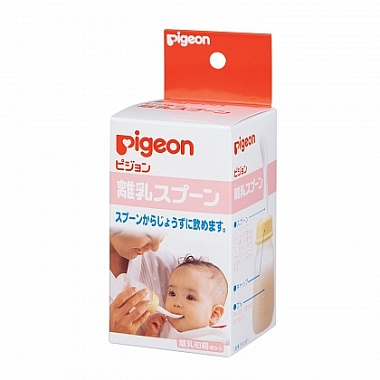 Купить Pigeon 120 мл бутылочка с ложечкой для кормления 4+ мес