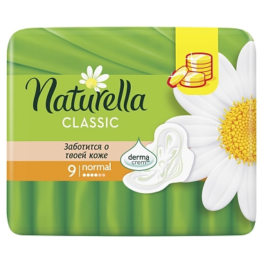 Купить Naturella Classic Normal 9 шт прокладки с крылышками