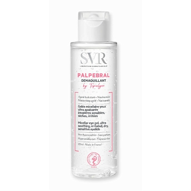 Купить SVR Topialyse Palpebral 125 мл желе мицеллярное для снятия макияжа с глаз
