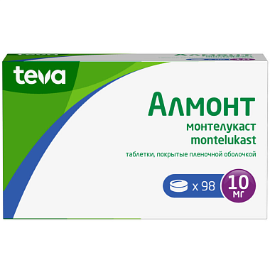 Купить Алмонт таб по 10мг №98