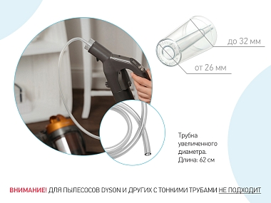 Купить Roxy Kids набор аксессуаров для аспиратора адаптер для пылесоса съемная трубка