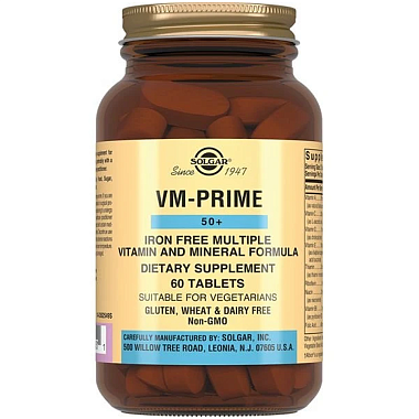 Купить Solgar Мультивитаминный и минеральный комплекс 50+ 60 шт таблетки