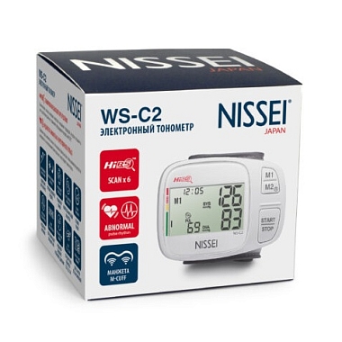 Купить Nissei WS-С2 тонометр автоматический на запястье
