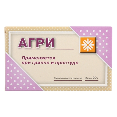Купить Агри 10 г 2 шт гранулы гомеопатические