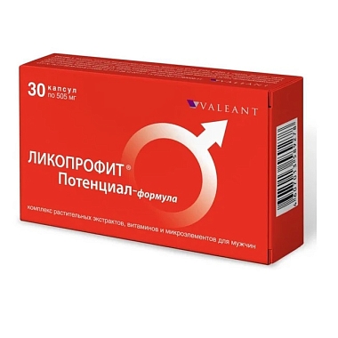 Купить Ликопрофит Потенциал-формула 30 шт капсулы