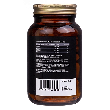 Купить Грассберг Кальций 600 + Д3 + Цинк + Витамин К 90 шт таблетки