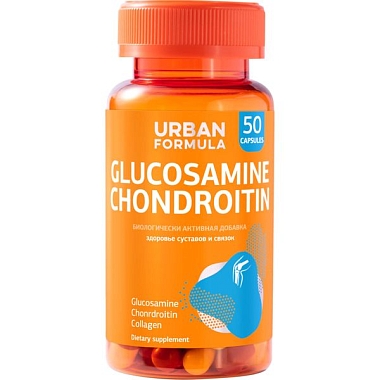 Купить Urban Formula Glucosamine & Chondroitin 50 шт капсулы