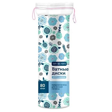 Купить Comforte 80 шт ватные диски