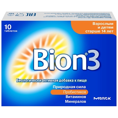 Купить Бион 3 1050 мг 10 шт таблетки