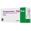 Купить Розувастатин-Тад 20 мг 30 шт таблетки покрытые пленочной оболочкой