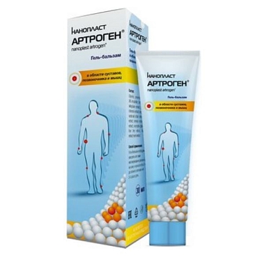 Купить Нанопласт Артроген 30 мл гель-бальзам для тела