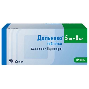 Купить Дальнева 5 мг + 8 мг 90 шт таблетки