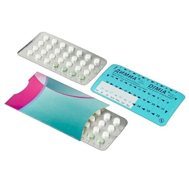 Купить Димиа 3 мг + 0,02 мг 84 шт таблетки покрытые пленочной оболочкой