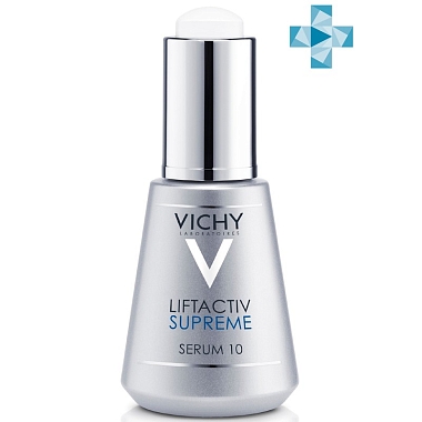 Купить Vichy Liftactive Supreme сыворотка 10 излучающая молодость, 30мл