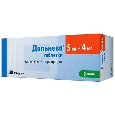 Купить Дальнева 5 мг + 4 мг 30 шт таблетки