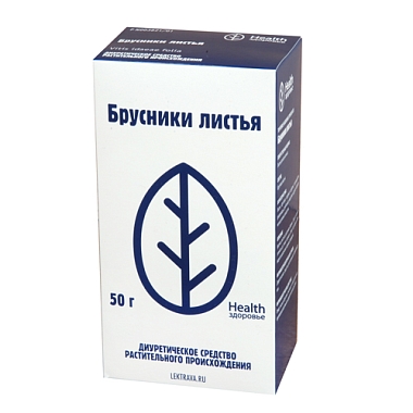 Купить Брусника листья 50 г пачка