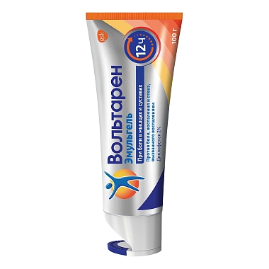 Купить Вольтарен Эмульгель 2 % 100 г гель для наружного применения крышка с откидным верхом