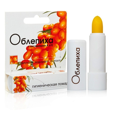 Купить Облепиха 2,8 г помада гигиеническая с маслом облепихи