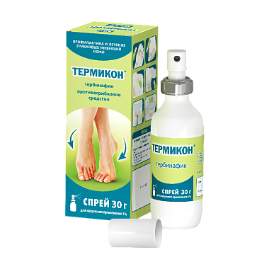 Купить Термикон 1 % 30 г спрей для наружного применения