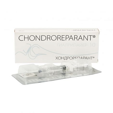 Купить Гиалрипайер-10 0,8% 2 мл 1 шт хондрорепарант гель