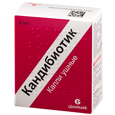 Купить Кандибиотик 5 мл капли ушные