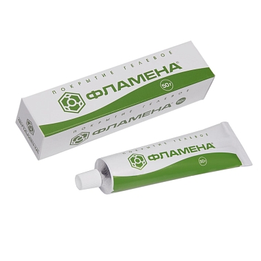Купить Фламена 50 г покрытие гелевое туба + салфетка