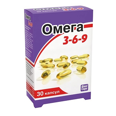 Купить Омега 3-6-9 1600 мг 30 шт капсулы